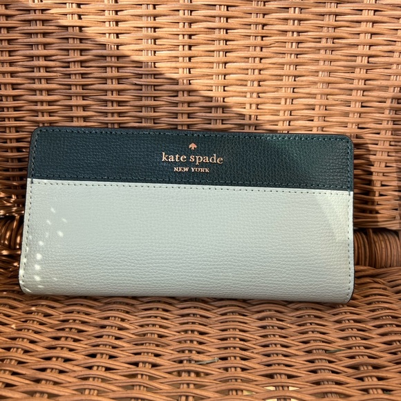 kate spade Handbags - Kate Spade Darcy Large Slim Bifold Wallet